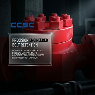 Schmiede Stahl Inline Check Valve API 6A 15000psi Hammer Union Typ Interner Zugang Design für Ölfeld