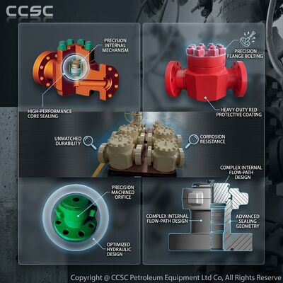 Hammer Union Inline Check Valve API 6A Fig1502 Endverbindung 15000psi geschmiedetem Stahl für Fracking-Operationen